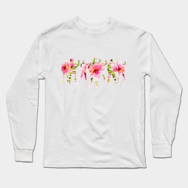 Boy with Luv BTS Long Sleeve T-Shirt by clairelions